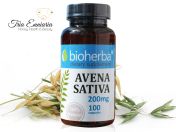 Авена Сатива, 200 мг, 100 Капсули, Bioherba