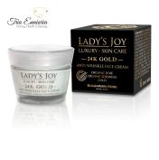 Anti-Wrinkle Face Cream Lady`s Joy Luxury 24K Gold, 50 ml, Bulgarian Rose