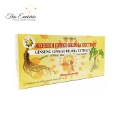 Ginseng και Ginkgo Biloba, τονωτικό εγκεφάλου, TNT21, 10 τεμ.
