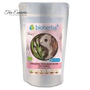 Buccia di psillio in scaglie, piantaggine indiana, 100 g, Bioherba