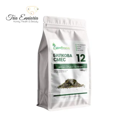 Amestec De Plante №12 Pentru Hipertensiune Arterială, 140 g, Zdravnitza