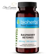 Cétones De Framboise, 200 mg, 100 Gélules, Bioherba