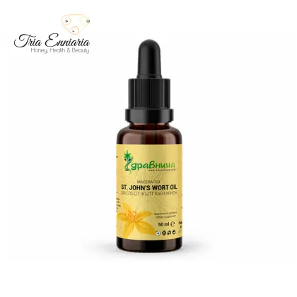 St John's Oil, nervous and digestive systems, Zdravnitza, 50 ml