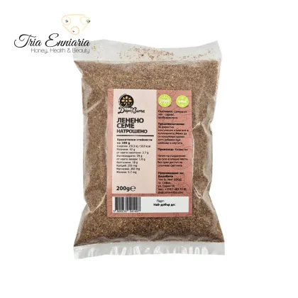 Semințe De In Zdrobite, 200 g, DaroVita