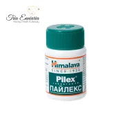 Pilex, для лечения геморроя и венозных заболеваний, 40 таблеток, Хималая