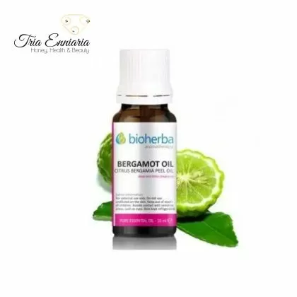 Περγαμόντο, Καθαρό Aιθέριο έλαιο, 10 ml, Bioherba