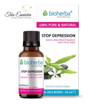 "STOP-DEPRESSION", Аroma composition, 10ml, essential oil , Bioherba