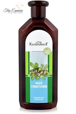 Après-shampooing (soin et brillance pour tous types de cheveux), 500 ml, Krauterhof