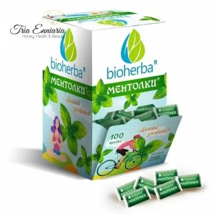 Menthol Candy, 100 pcs, Bioherba