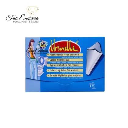 Urinelle, Entonnoir d'urination jetable, 7 pcs, Huikeshoven