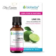Лайм, Чистое Эфирное Масло, 10 мл, Bioherba