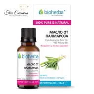 Пальмароза, Чистое Эфирное Масло, 10 мл, Bioherba