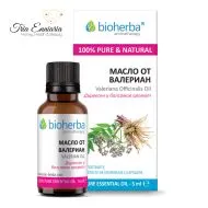 Валериана, Чистое Эфирное Масло, 5 мл, Bioherba