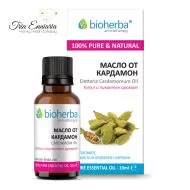 Кардамон, Чистое Эфирное Масло, 10 мл, Bioherba
