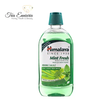 Mint Fresh Mouthwash, 450 ml, Himalaya