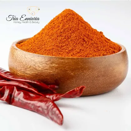 Τσίλι Πιπέρι Καγιέν Σε Σκόνη, 50 g, Tria Enniaria
