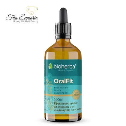 Oralfit Mundspülung Mit Pipette, 100 ml, Bioherba