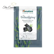 Detoxifying Charcoal And Green Tea Sheet Mask, 1 Pc, Himalaya
