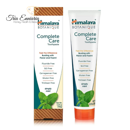 Dentifricio Total Care Alla Menta, 150 g, Himalaya