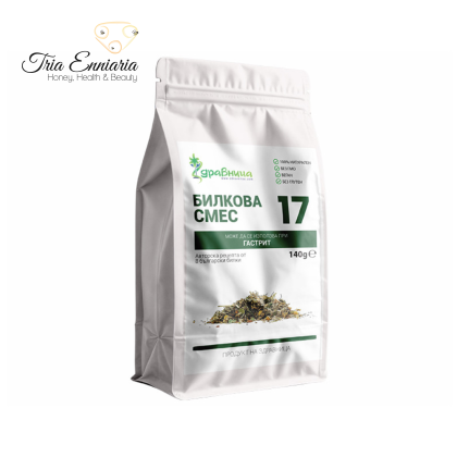 Amestec De Plante №17 Pentru Gastrită, 140 g, Zdravnitza