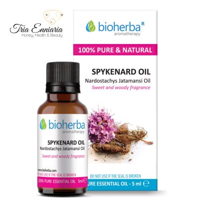 Spikenard, Pure Essential Oil, 5 ml, Bioherba