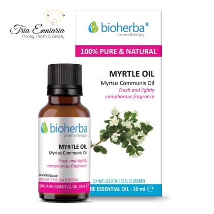 Myrte, reines ätherisches Öl, 10 ml, Bioherba