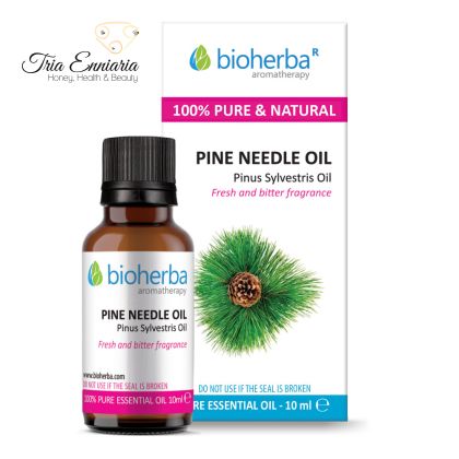 Pine Needle Pure Essential Oil 10 ml, Bioherba