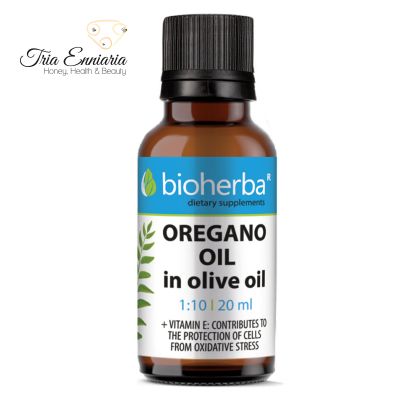 Olio Di Origano In Olio D'oliva, 20 ml, Bioherba