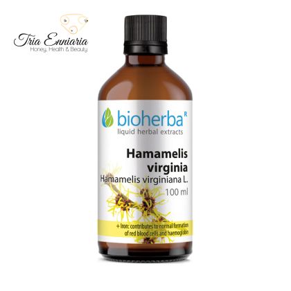 Tintura de hamamelis Virginia, 100 ml, Bioherba