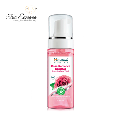 Rose Radiance Micellar Foaming Face Wash, 150 ml, Himalaya 