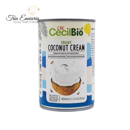 Crème De Coco Bio, 400 ml, Cecil Bio