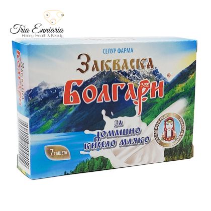 Lievito Madre Per Yogurt Fatto In Casa Bolgari, 7 Bustine, Selur Pharma