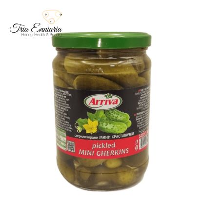 Μίνι Αγγουράκια Τουρσί, 545 g, Arriva