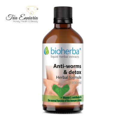 Anti-Worms & Detox, Troychatka Tincture, 100 ml, Bioherba