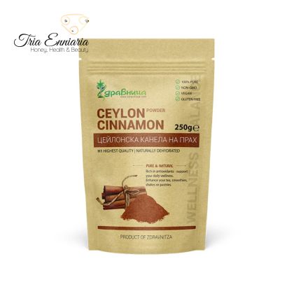 Cannella Di Ceylon In Polvere, 250 g, Zdravnitza