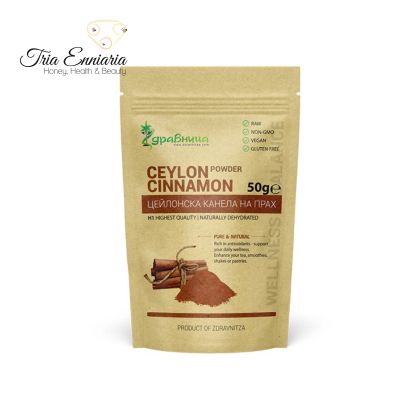 Cannella Di Ceylon In Polvere, 50 g, Zdravnitza