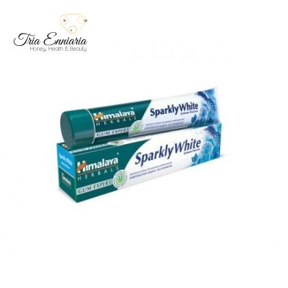 Pasta de dinti pentru albire, Sparkly White, Himalaya, 75 ml.
