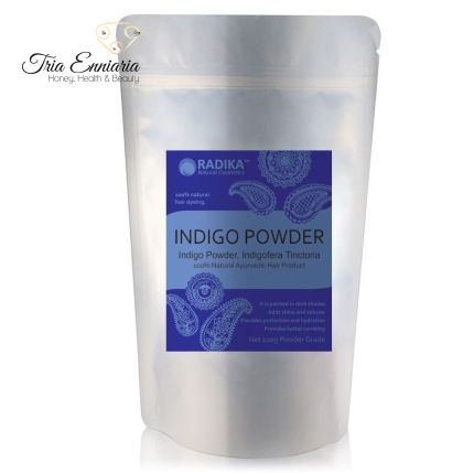 Henna for Hair Powder Indigo, 100 g, Radika