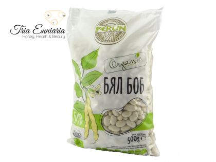 Haricots blancs BIO - CERTIFIÉS, 500 g., PERUN