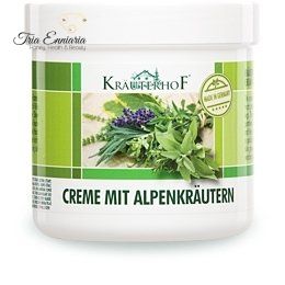 Crème pour les pieds aux herbes alpines, 250 ml, KRAUTERHOF