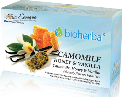 Camomille, miel et vanille, 20 garnitures, 30 g, Bioherba