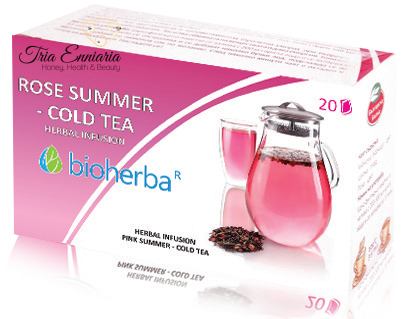 Τσάι Από Βότανα "Ροζ Καλοκαίρι" , 20 τεμ., 30 γρ, BIOHERBA