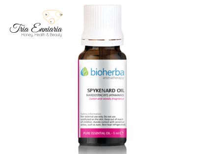 Spikenard, Pure Essential Oil, 5 ml, Bioherba