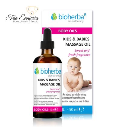Öl für Babys und Kinder, 50 ml, Bioherba