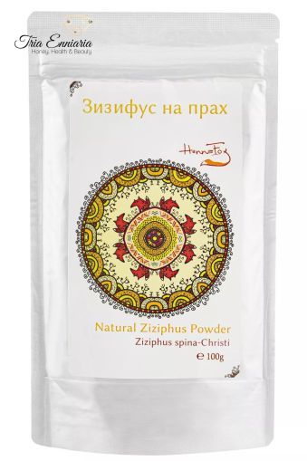 Natural Ziziphus Powder, 100 g, HennaFox