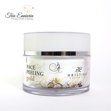 Peeling für Gesicht, Gold, 100 ml, Hristina