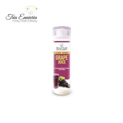 Gel De Dus Pentru Par Si Corp Grape Juice, 250 ml, Stani Chef`s