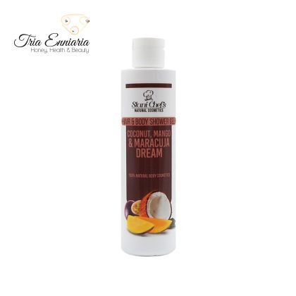 Αφρόλουτρο Για Μαλλιά Και Σώμα, Mango & Maracuja Dream, 250 ml, Stani Chef`s