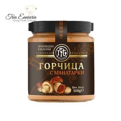 Muștar Cu Ciuperci, 160 g, Natural Technologies