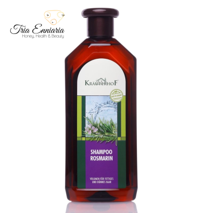 Shampoo al ROSMARINO (per volume) 500 ml, Krauterhof